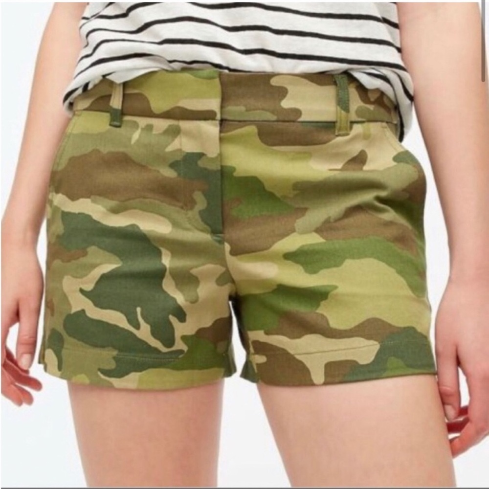 J. Crew Camo Shorts